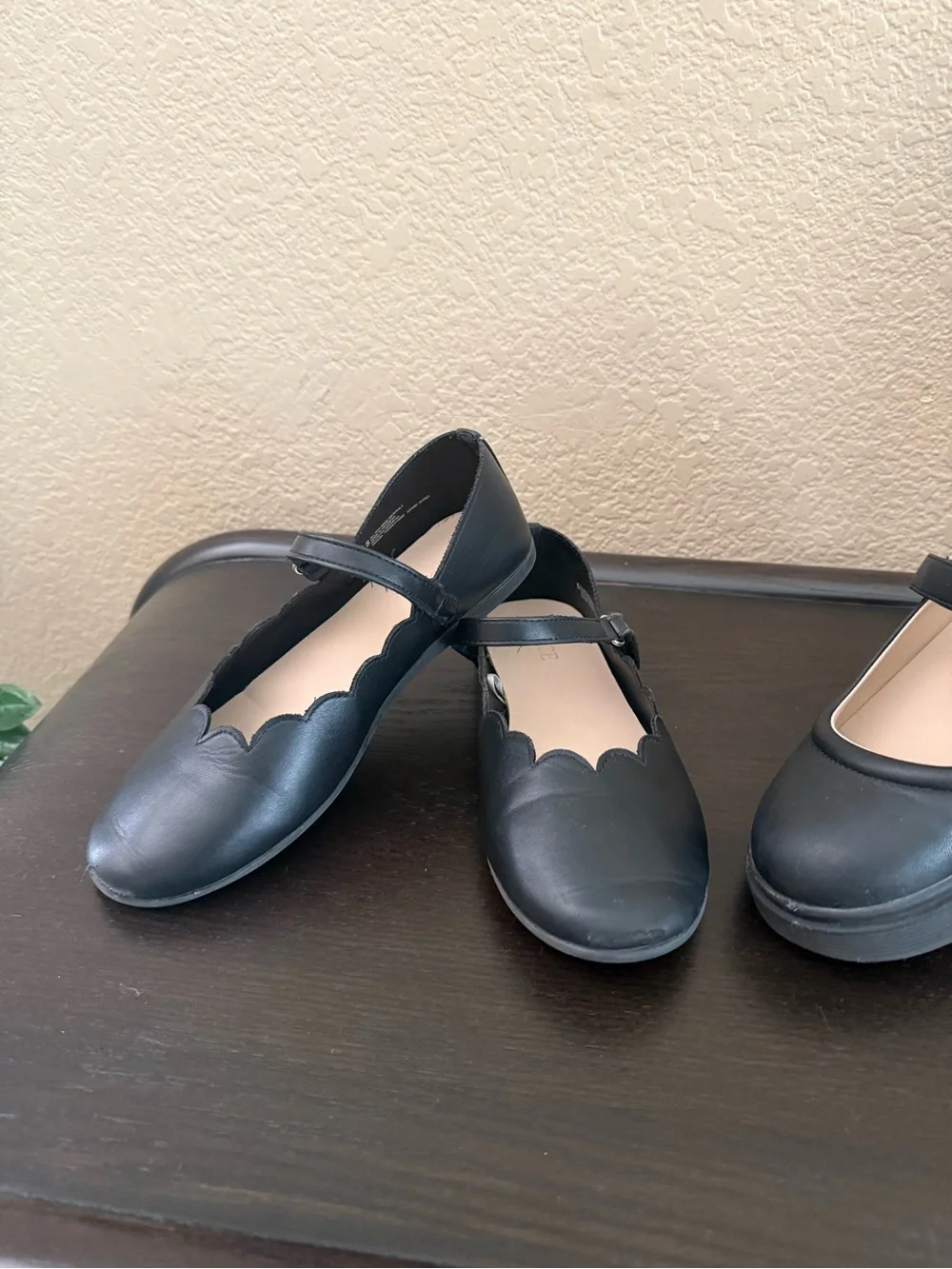 Bundle 2 Pairs Children’s Place Girls Black Mary Jane School Shoes Size 5
